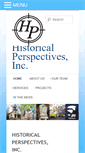 Mobile Screenshot of historicalperspectivesinc.com